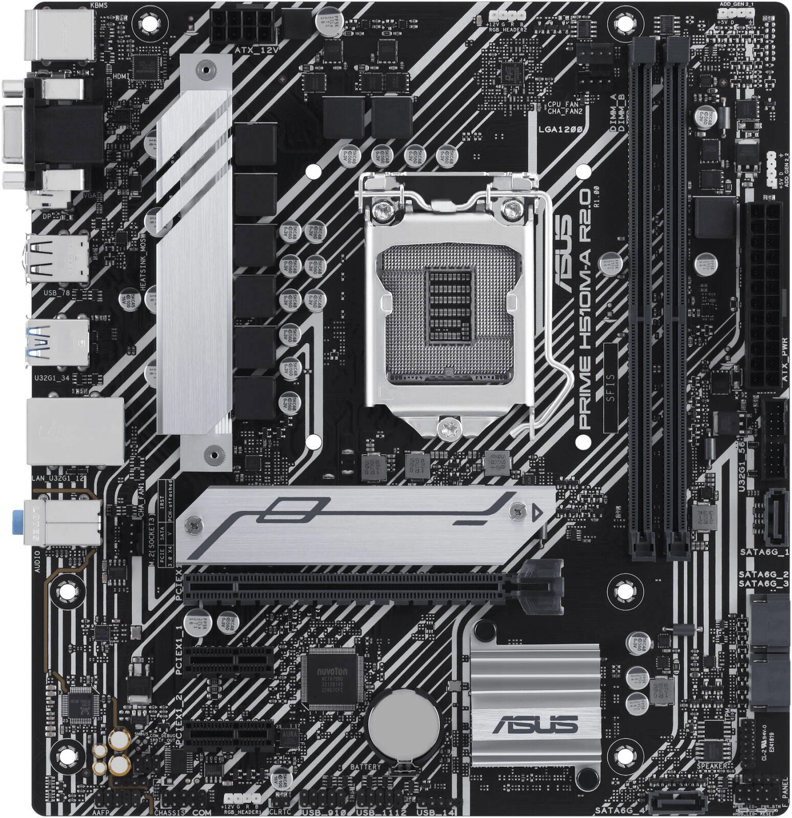 Asus Prime H510M-A R2.0 Review: A Solid mATX Motherboard for 10th and 11th Gen Intel CPUs
