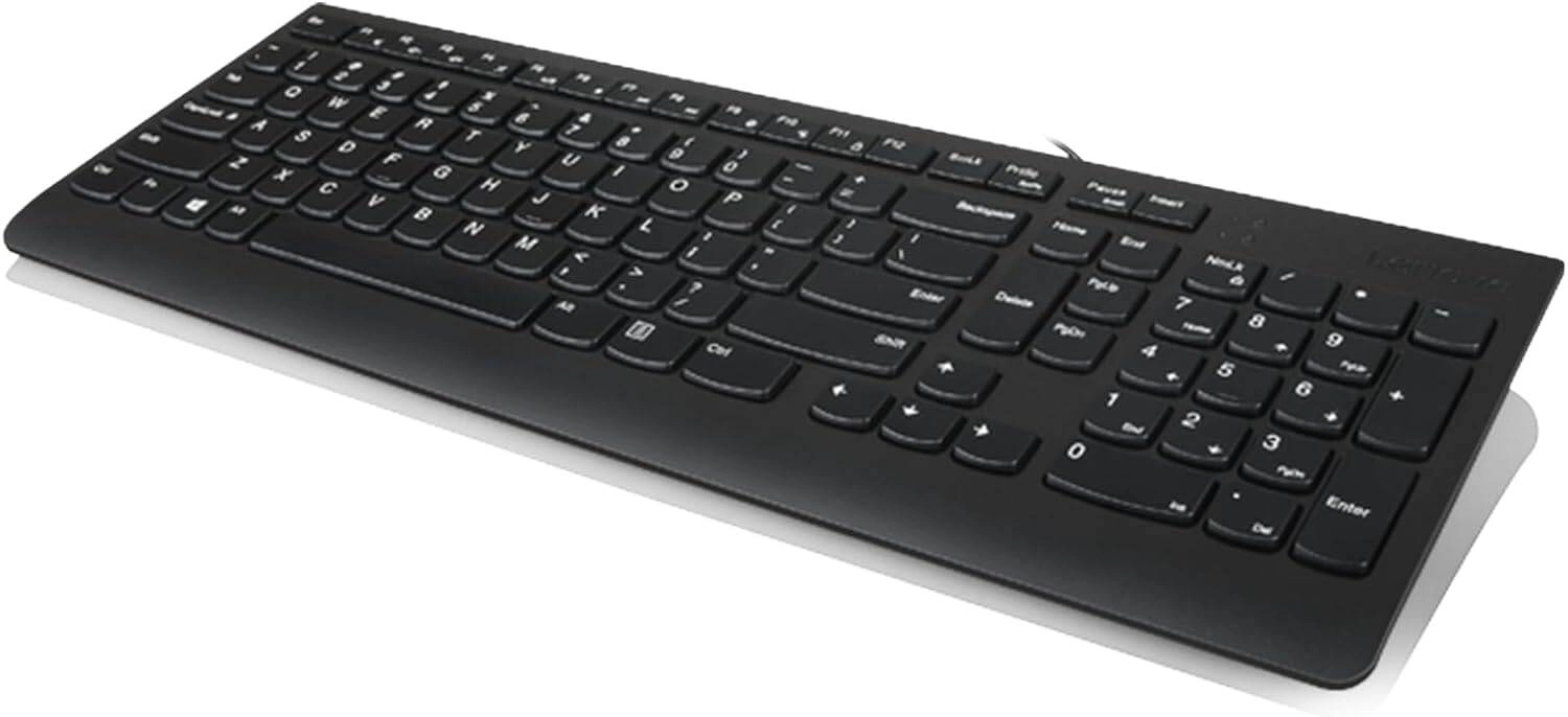 Lenovo 300 USB Wired Keyboard Review: Ergonomic Comfort on a Budget (GX30M39655)
