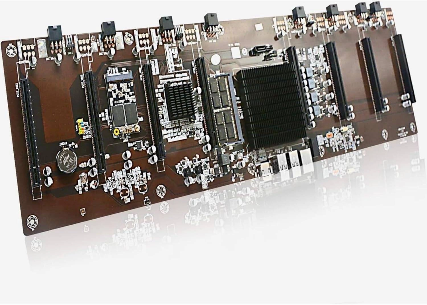 Miner HM65 Motherboard Review: Powerful Mining Machine with 8 GPU Support
