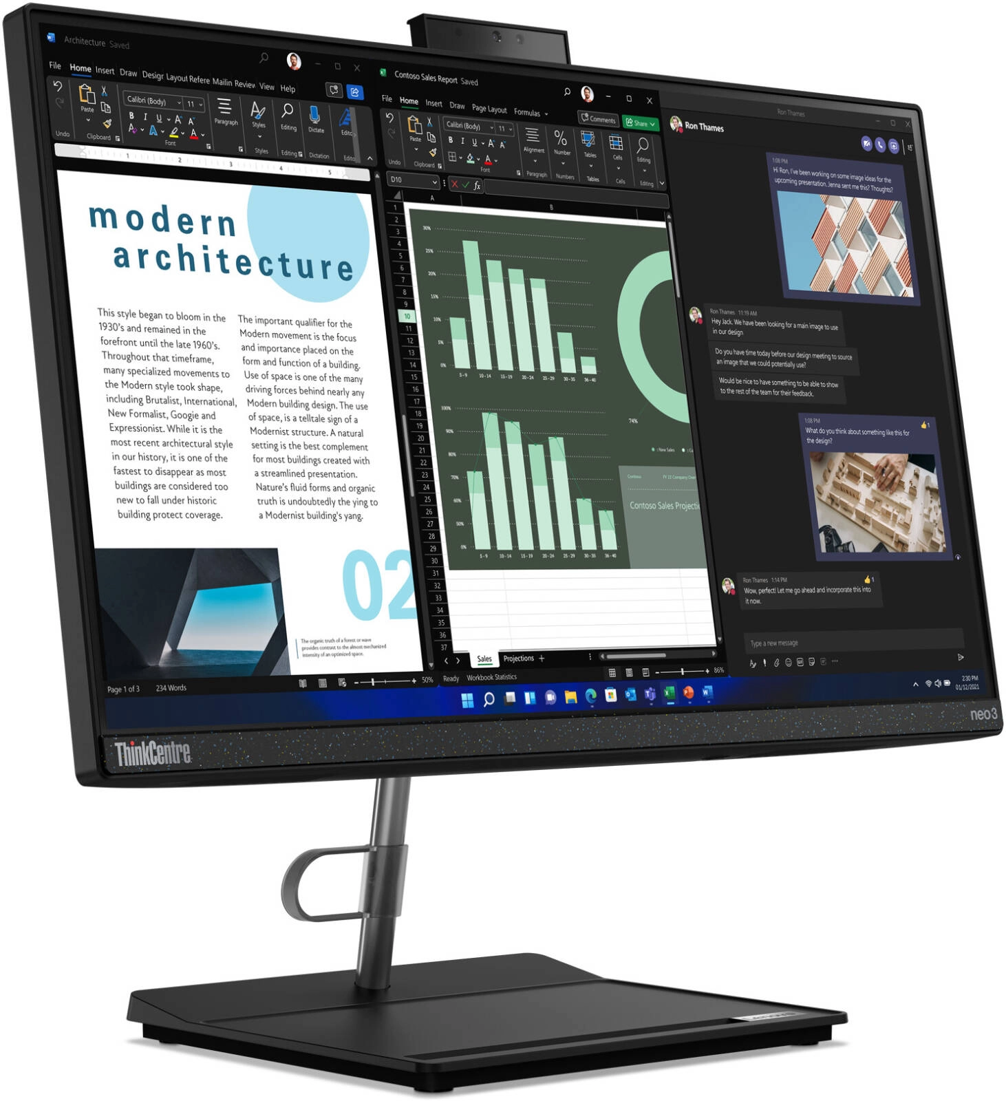 Lenovo ThinkCentre Neo 30a 22 Gen 4 AIO PC Review: Powerful All-in-One for Everyday Tasks