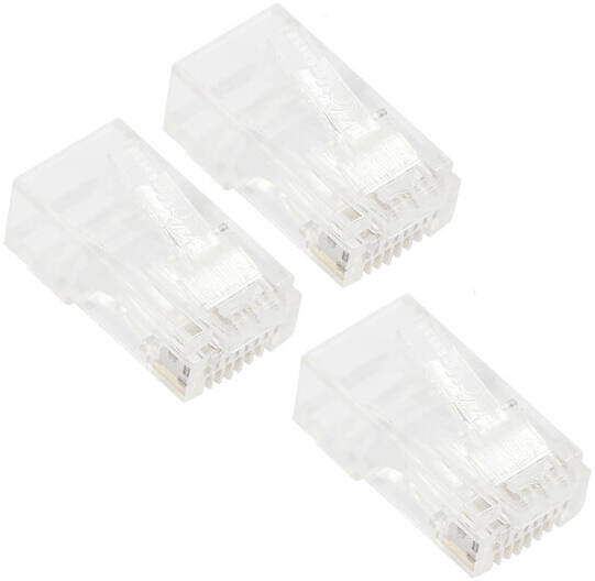 VCOM RJ45 8P8C Ethernet Plug, Cat6, UTP, RJ45, 3 Microns of Gold Plating (NM006) Review &#8211; Best Price in UAE