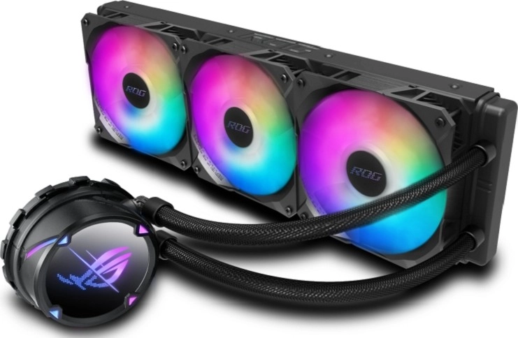 ASUS ROG Strix LC II 360 ARGB AIO Liquid CPU Cooler Review (90RC00F1-M0UAY0)