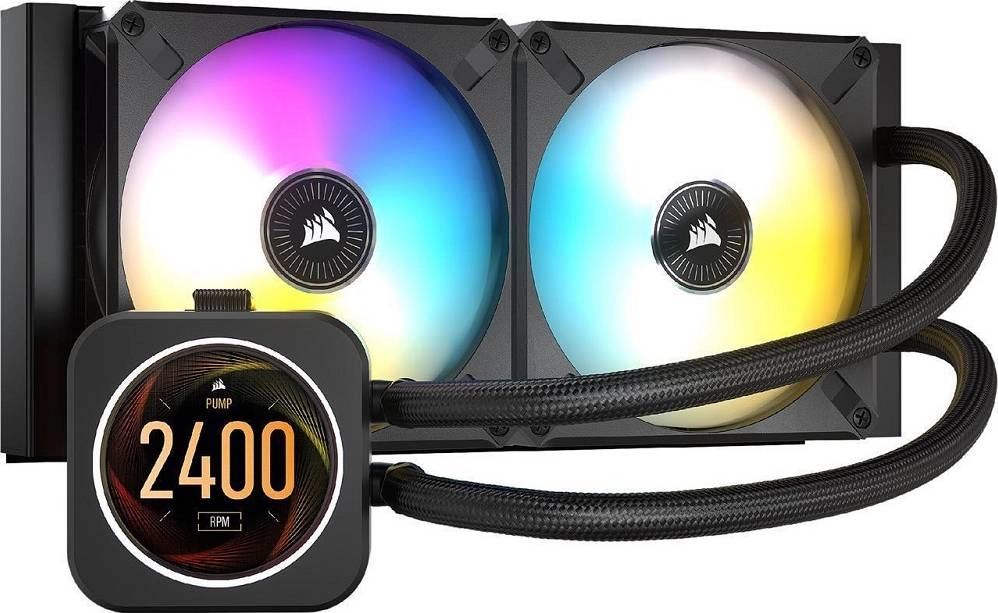 Corsair iCUE H100i Elite LCD Display Liquid CPU Cooler Review: A Deep Dive