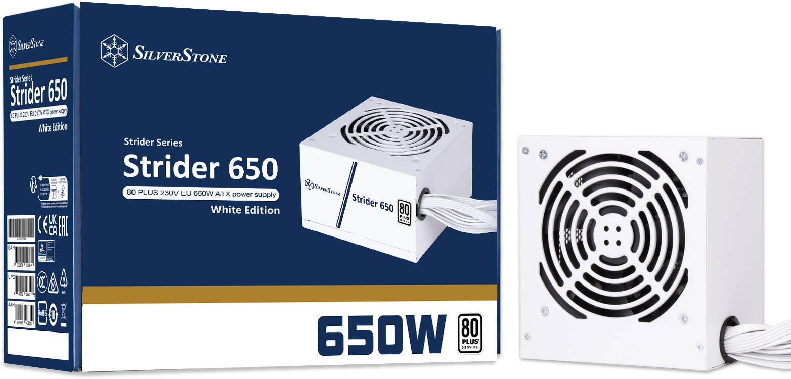 SilverStone Strider 650 Non-Modular Power Supply Review &#8211; SST-ST650-EF-WBW