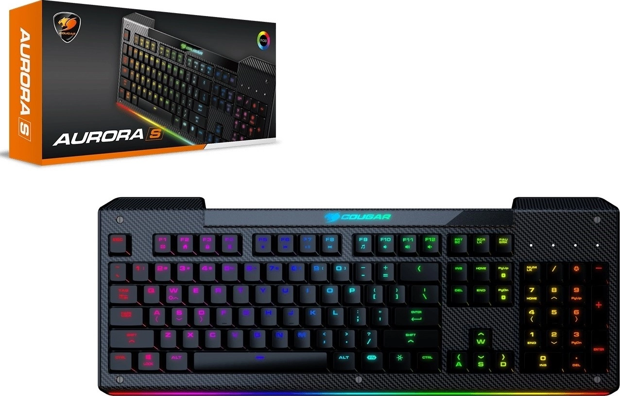 Cougar Aurora S Membrane Gaming Keyboard with RGB Backlights &#8211; Review