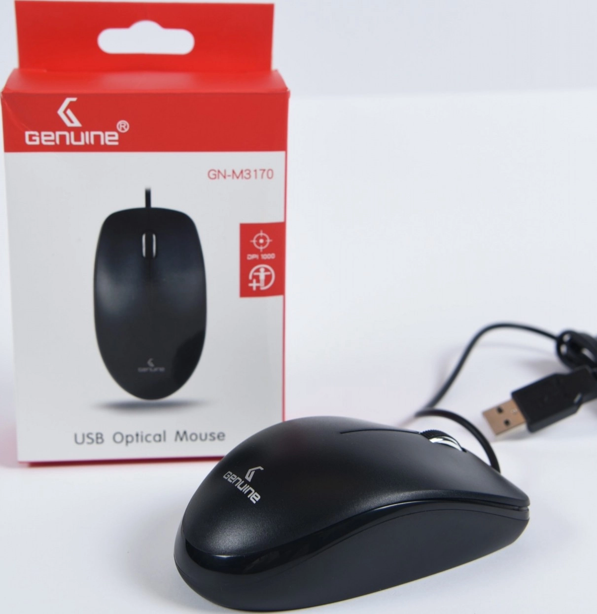 Genuine M3170 USB Optical Wired Mouse Review: Smooth and Comfortable | Best Price in UAE