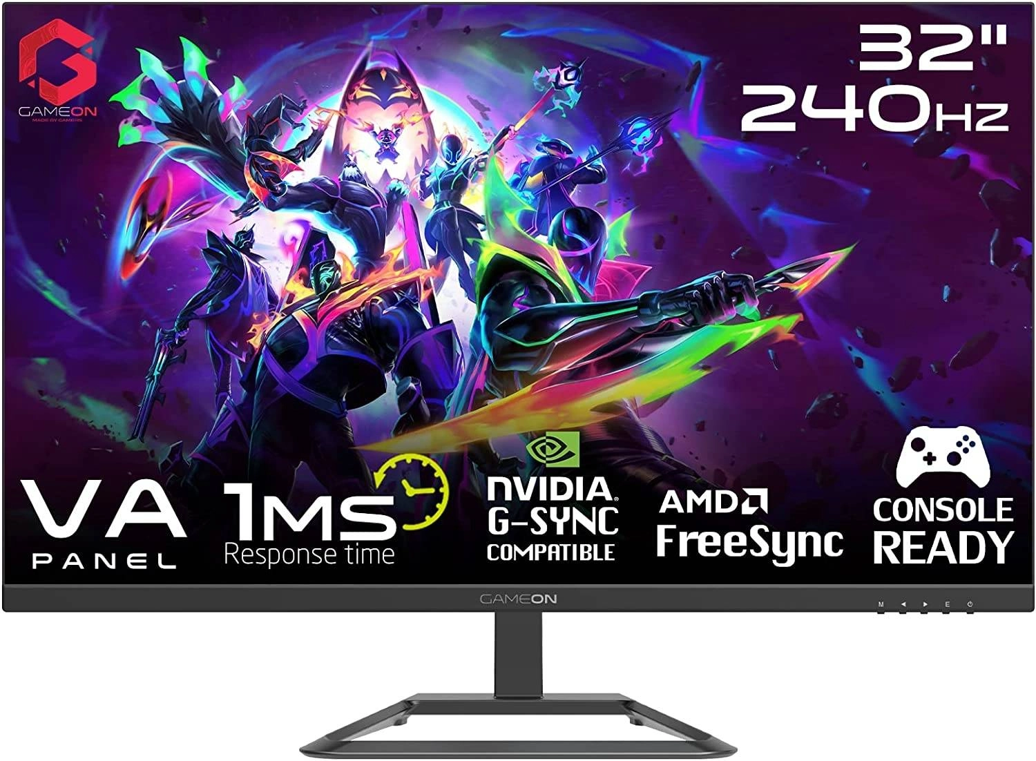 GAMEON GOP32FHD240VA 32&#8243; FHD Gaming Monitor Review &#8211; 240Hz, 1ms Response Time