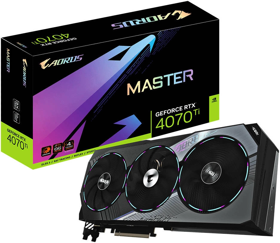 GIGABYTE AORUS GeForce RTX 4070 Ti MASTER Graphics Card Review (GV-N407TAORUS M-12GD)