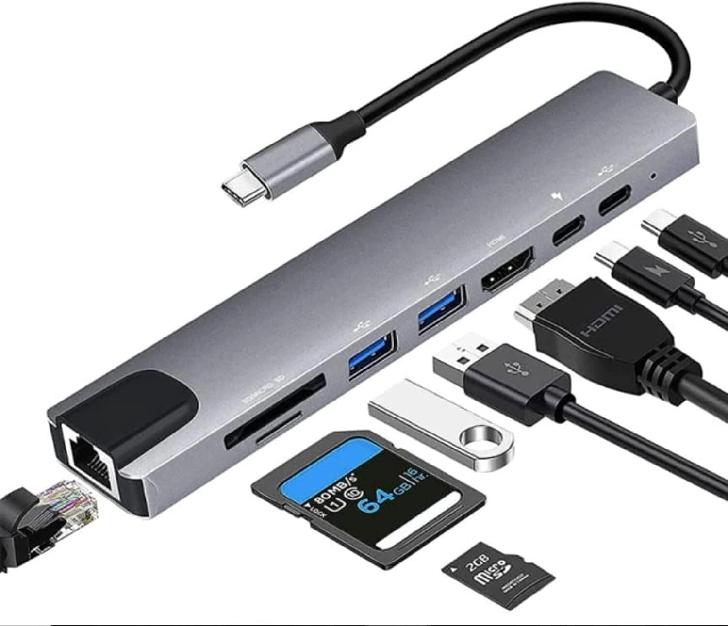 Type C to HDTV 8 in 1 Adapter Review: A Versatile Solution for Your Devices