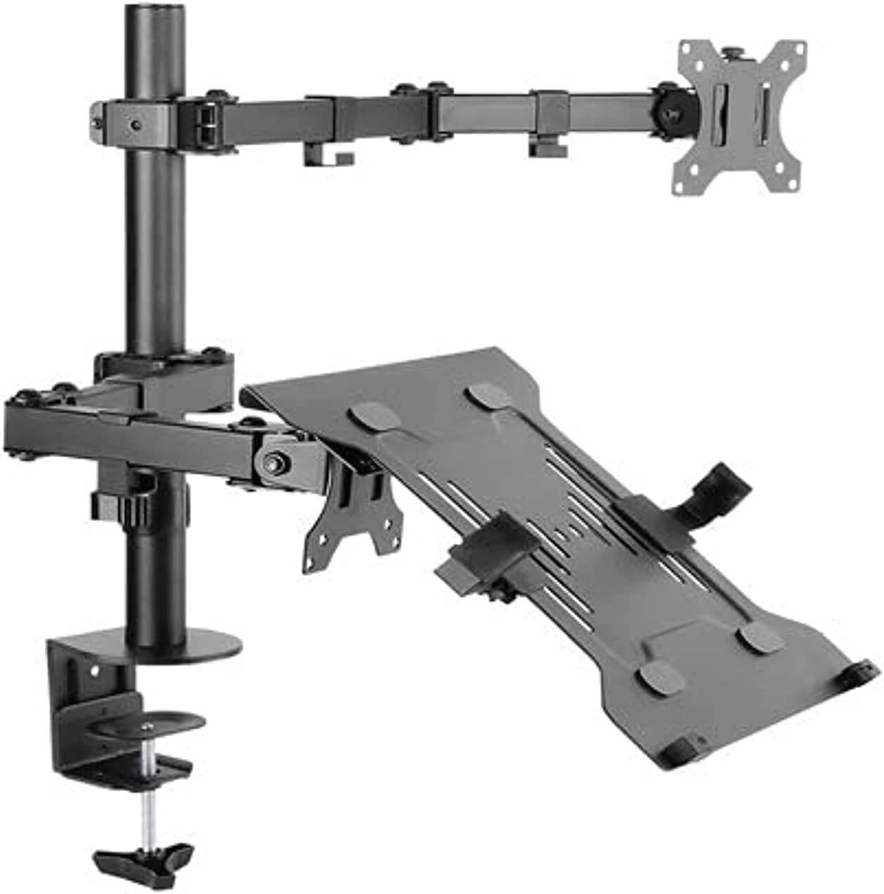 AWH Monitor Desk Mount with Laptop Holder &#8211; Comprehensive Review