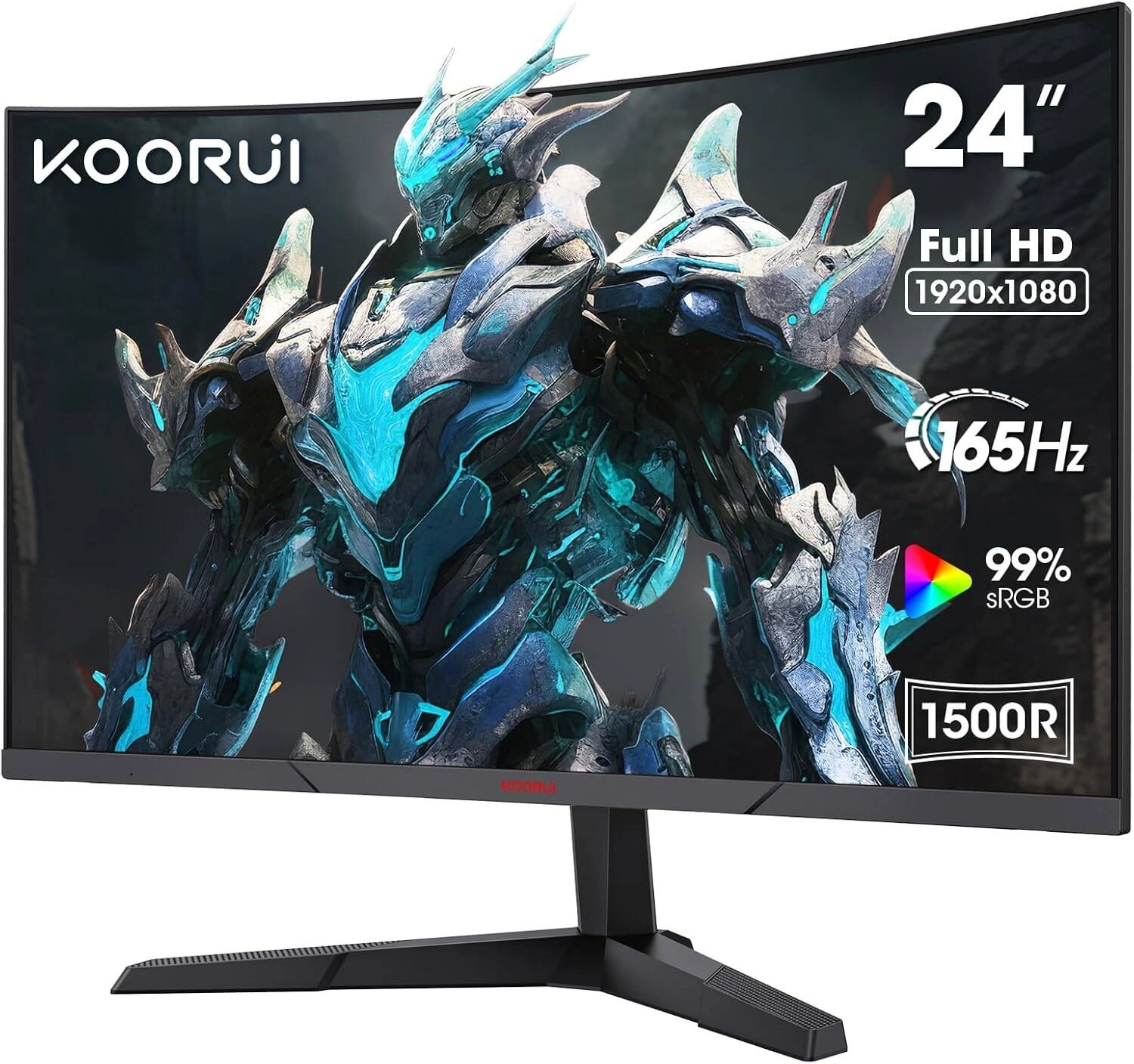 KOORUI 24E6CA 24&#8243; Curved Gaming Monitor Review: 165Hz, 1ms Response Time &#8211; Best Price in UAE