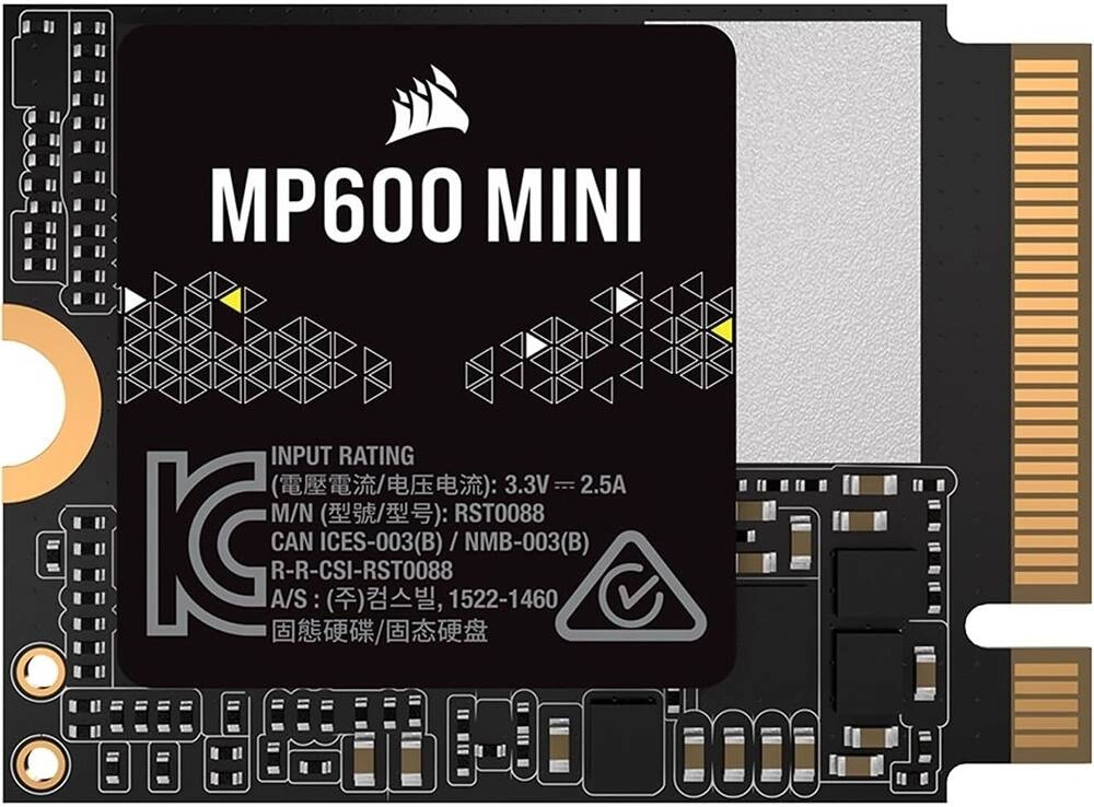 Corsair MP600 MINI 1TB M.2 NVMe PCIe x4 Gen4 SSD Review: Speed Demon for Steam Deck &#038; Surface