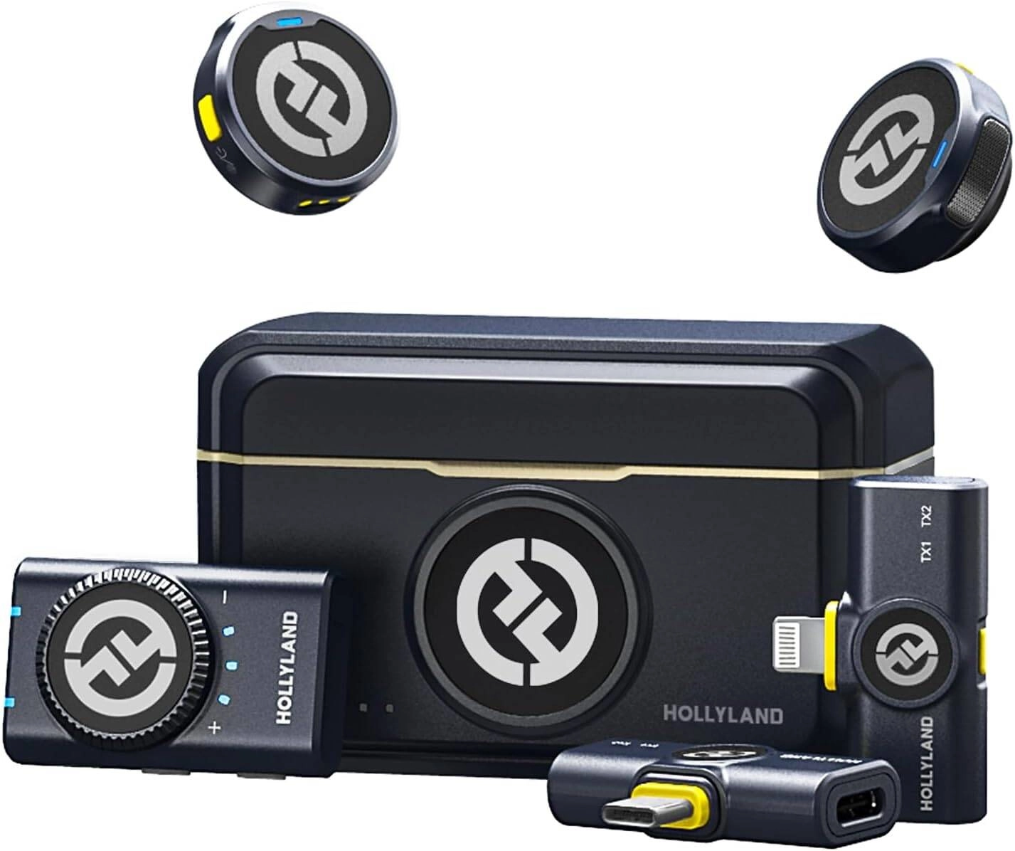 Hollyland HollyView LARK M2 (2TX+3RX) Wireless Lavalier Microphone Review &#8211; 1000ft Range, Hi-Fi Audio, Noise Cancellation