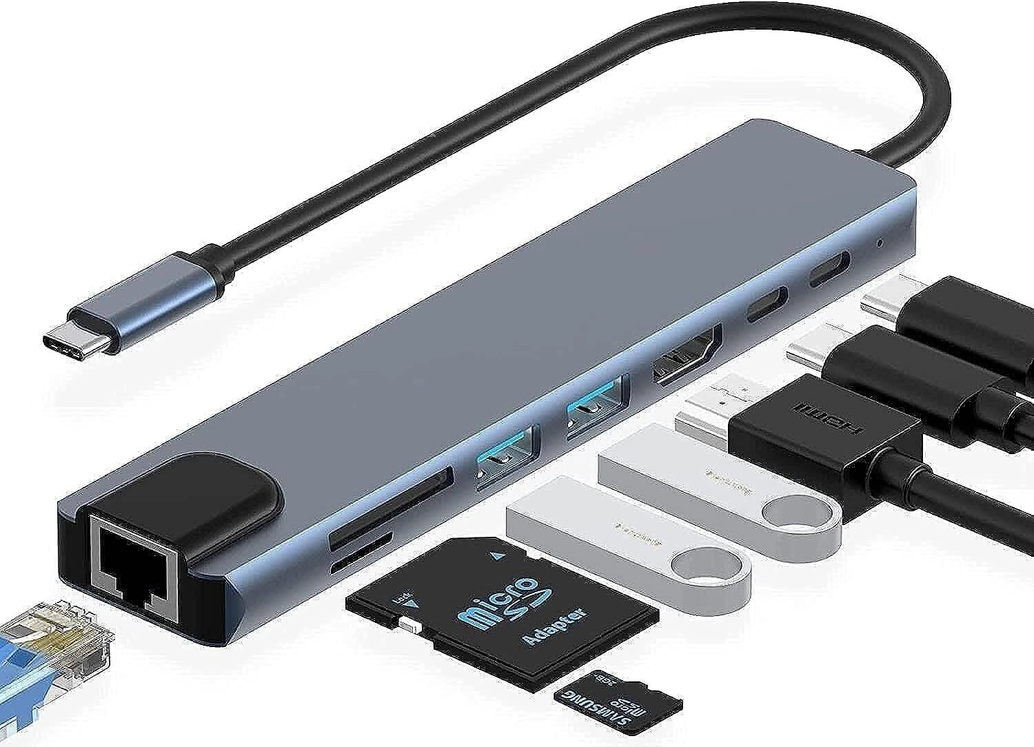 WSTT-1019-SLM USB-C Hub Review: A Comprehensive 8-in-1 Multiport Adapter