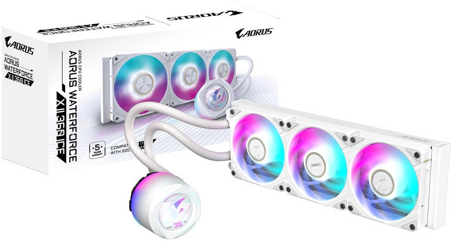 GIGABYTE AORUS WATERFORCE X II 360 ICE Review: A Powerful AIO Liquid Cooler for Gamers