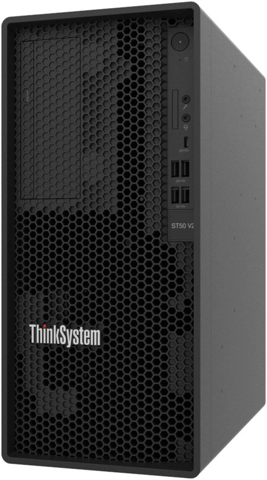 Lenovo ThinkSystem ST50 V2 Tower Server Review (Intel Xeon E-2314, 32GB RAM, 2x 960GB SSD)