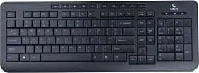 Genuine Multimedia Keyboard Ergonomic Designed Black | K4221 Review &#8211; Best Price in UAE