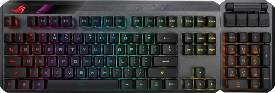 Asus MA02 ROG Claymore II Wireless Modular Mechanical Gaming Keyboard Review &#8211; Detailed Analysis