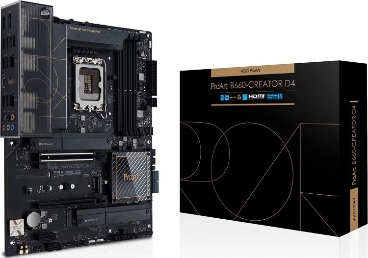 Asus ProArt B660 Creator D4 ATX Motherboard Review &#8211; 90MB19F0-M0EAY0