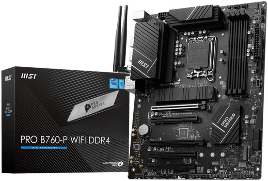 MSI PRO B760-P WIFI DDR4 LGA 1700 ATX Motherboard Review
