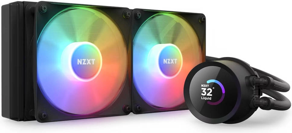 NZXT Kraken 240 RGB AIO Liquid Cooler Review: LCD Display, RGB Fans, &#038; Performance