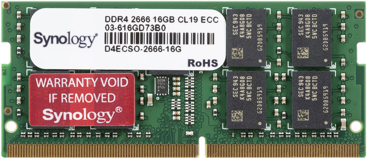 Synology D4ECSO-2666-16G 16GB DDR4 2666 MHz ECC SO-DIMM Server Memory Review