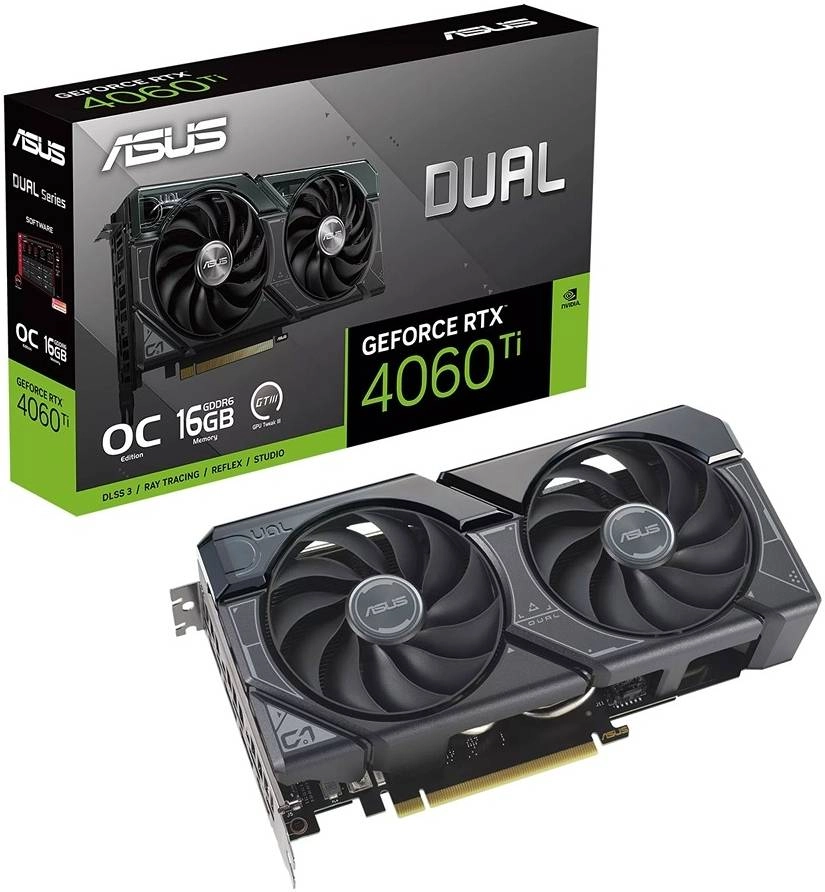 ASUS Dual GeForce RTX 4060 Ti OC (90YV0JH0-M0NA00) Graphics Card Review