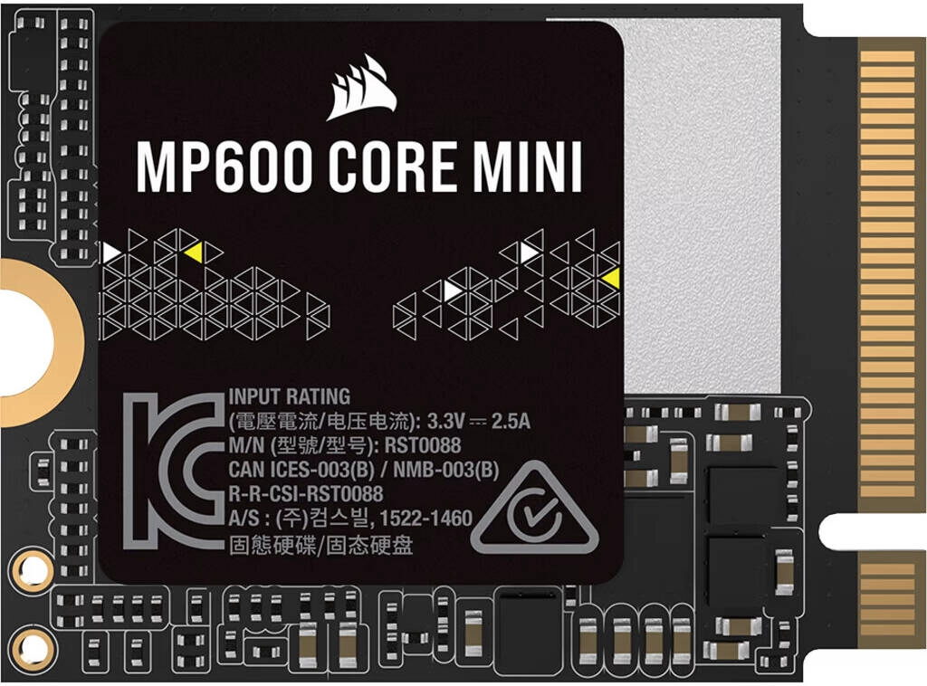 Corsair MP600 Core Mini PCIe 4.0 (Gen4) x4 NVMe M.2 Internal SSD 2TB Review &#8211; Tech Blog
