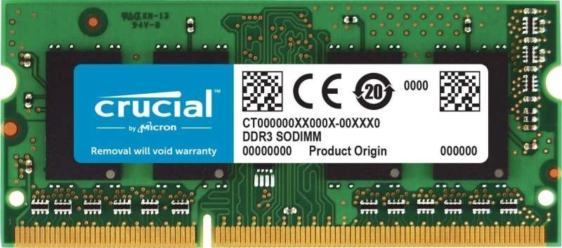 Crucial 8GB DDR3 1600 MHz Unbuffered NON-ECC 1.35V SODIMM | CT102464BF160B.16FPD Review