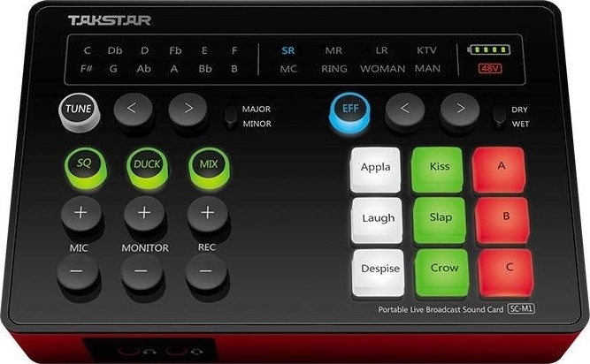 Takstar SC-M1 Portable Live Broadcast Sound Card Review