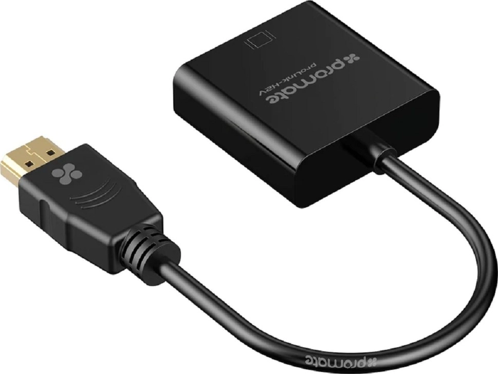 Promate ProLink-H2V.Black HDMI to VGA Display Adaptor Kit Review &#8211; 1080P, 1.65Gbps Video Bandwidth