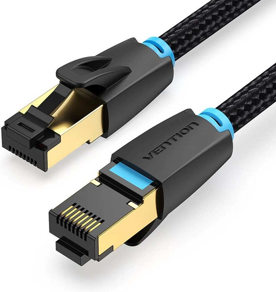 Vention Cotton Braided Cat.8 SFTP Patch Cable (1 Meter) Review &#8211; 40Gbps Speed, 2000MHz Bandwidth