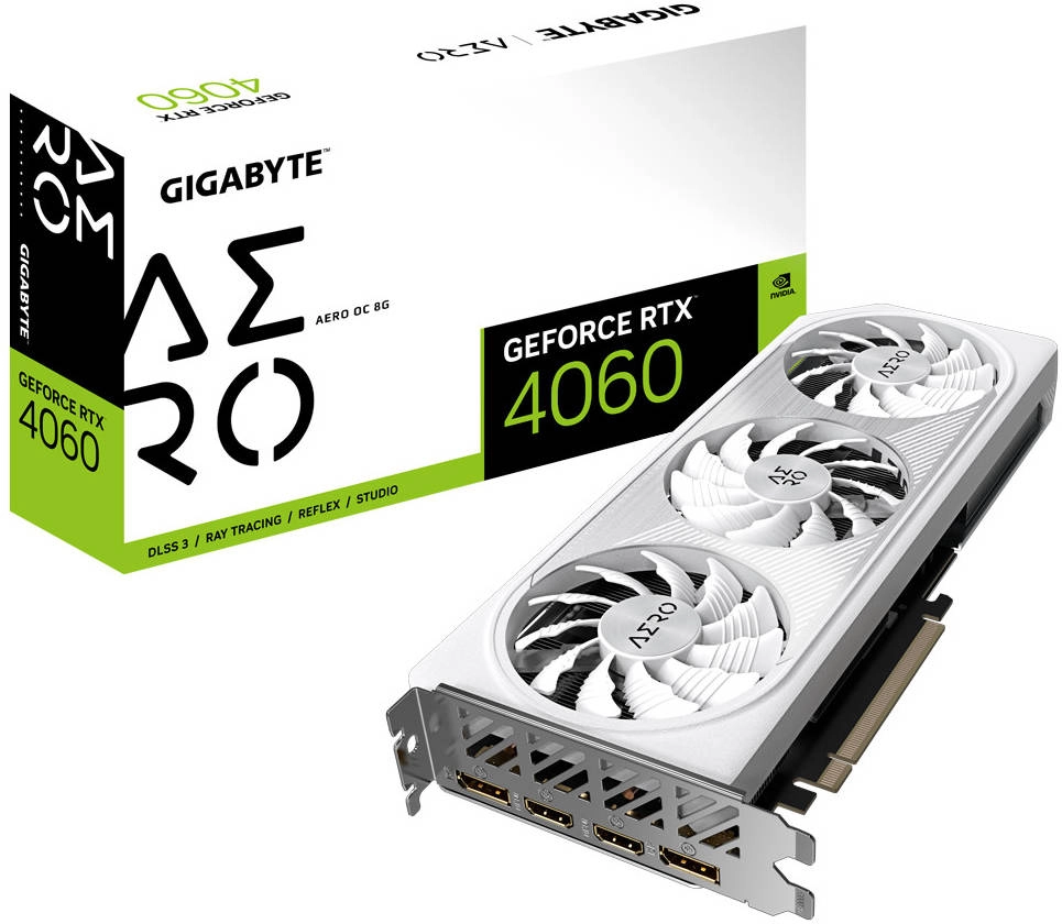 GIGABYTE GeForce RTX 4060 AERO OC Graphics Card Review (GV-N4060AERO OC-8GD)