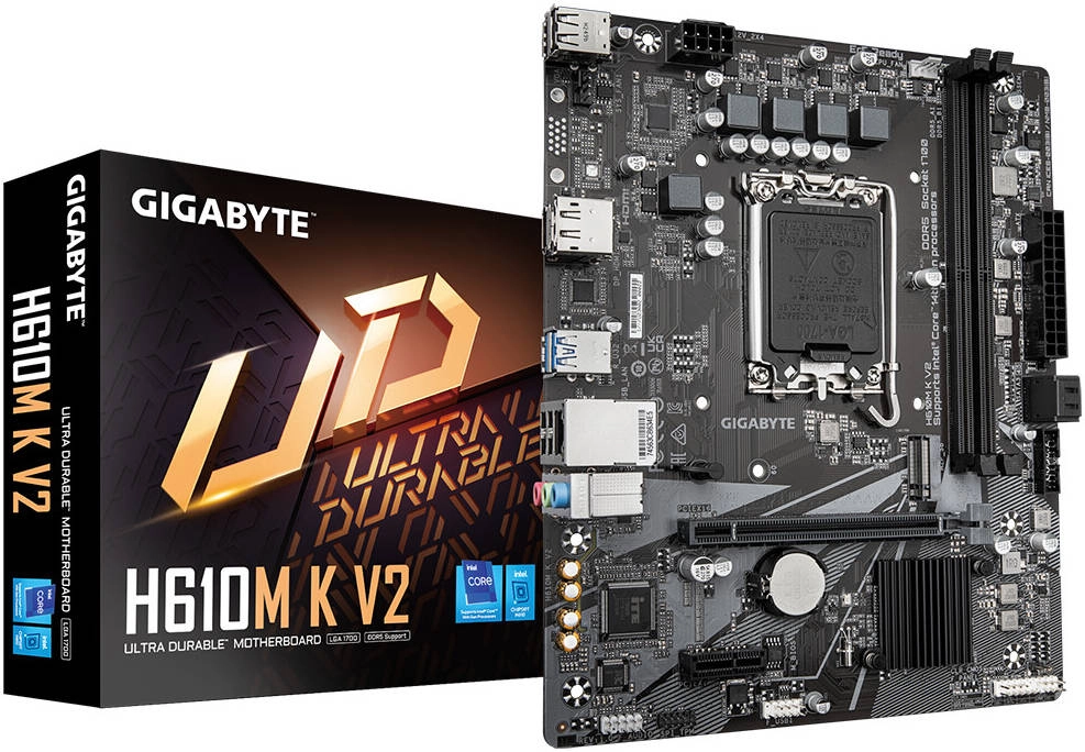 GIGABYTE H610M K V2 LGA1700 mATX Motherboard Review: Budget-Friendly Powerhouse for 12th, 13th, and 14th Gen Intel CPUs