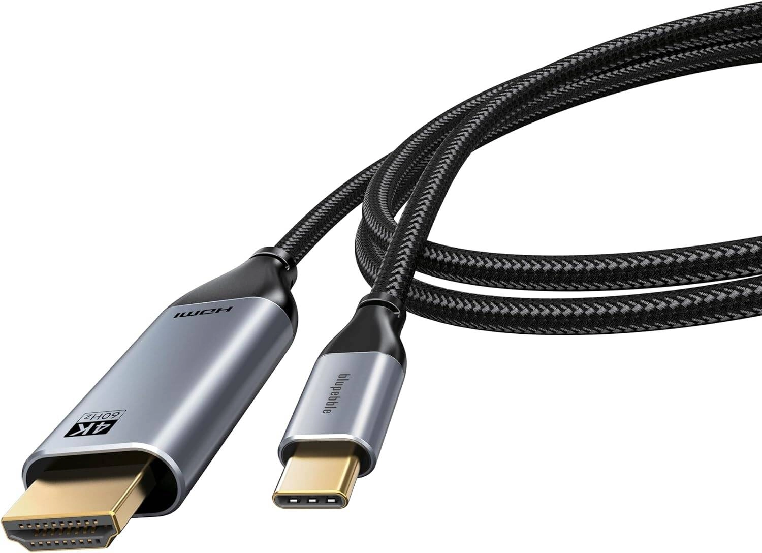 Blupebble USB C to HDMI Cable Type C Coverter 4K Thunderbolt 3 to HDMI Adapter Review