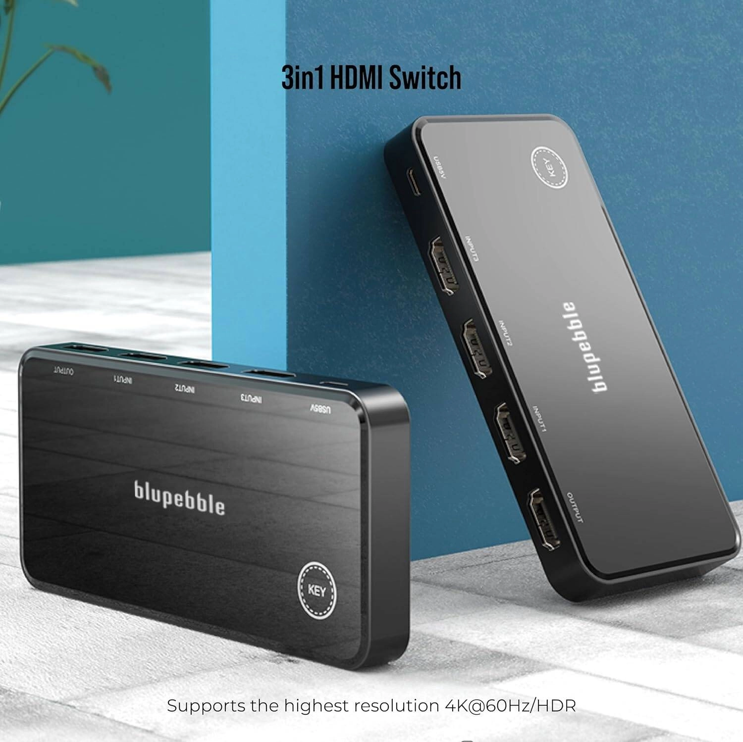 Blupebbe HDMI Switch 4K 30Hz 3 IN 1 OUT Review: A Budget-Friendly Switch for Multiple Devices
