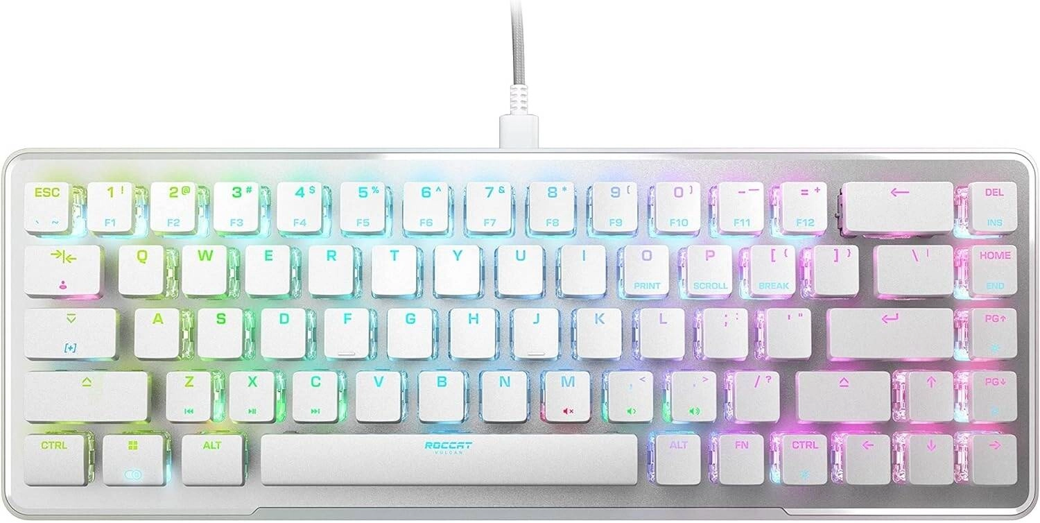 Roccat Vulcan II Mini 65% Mechanical Keyboard (ROC-12-062) Review &#8211; Titan II Red Switches, AIMO Lighting