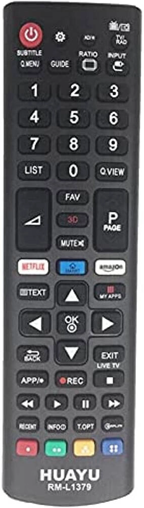 Huayu Yantai RM-L1379 Replacement Remote Control for LG AKB75095307 &#8211; Review