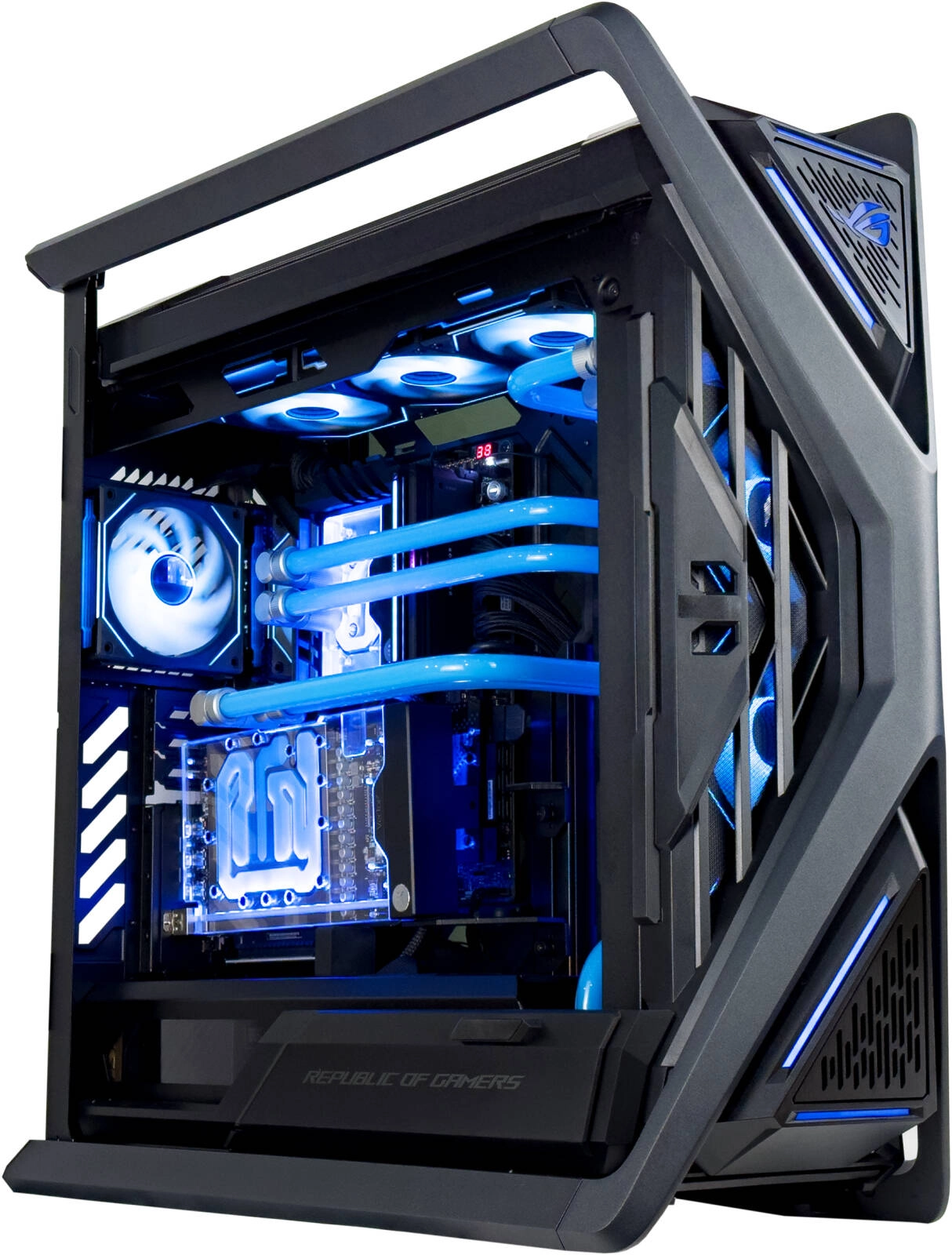 ASUS ROG Hyperion Custom Water Cooled Gaming PC &#8211; AMD Ryzen 9 7950X3D Review