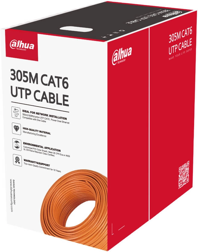 Dahua 305M UTP CAT6 Cable (PFM922I) Review: A Comprehensive Look
