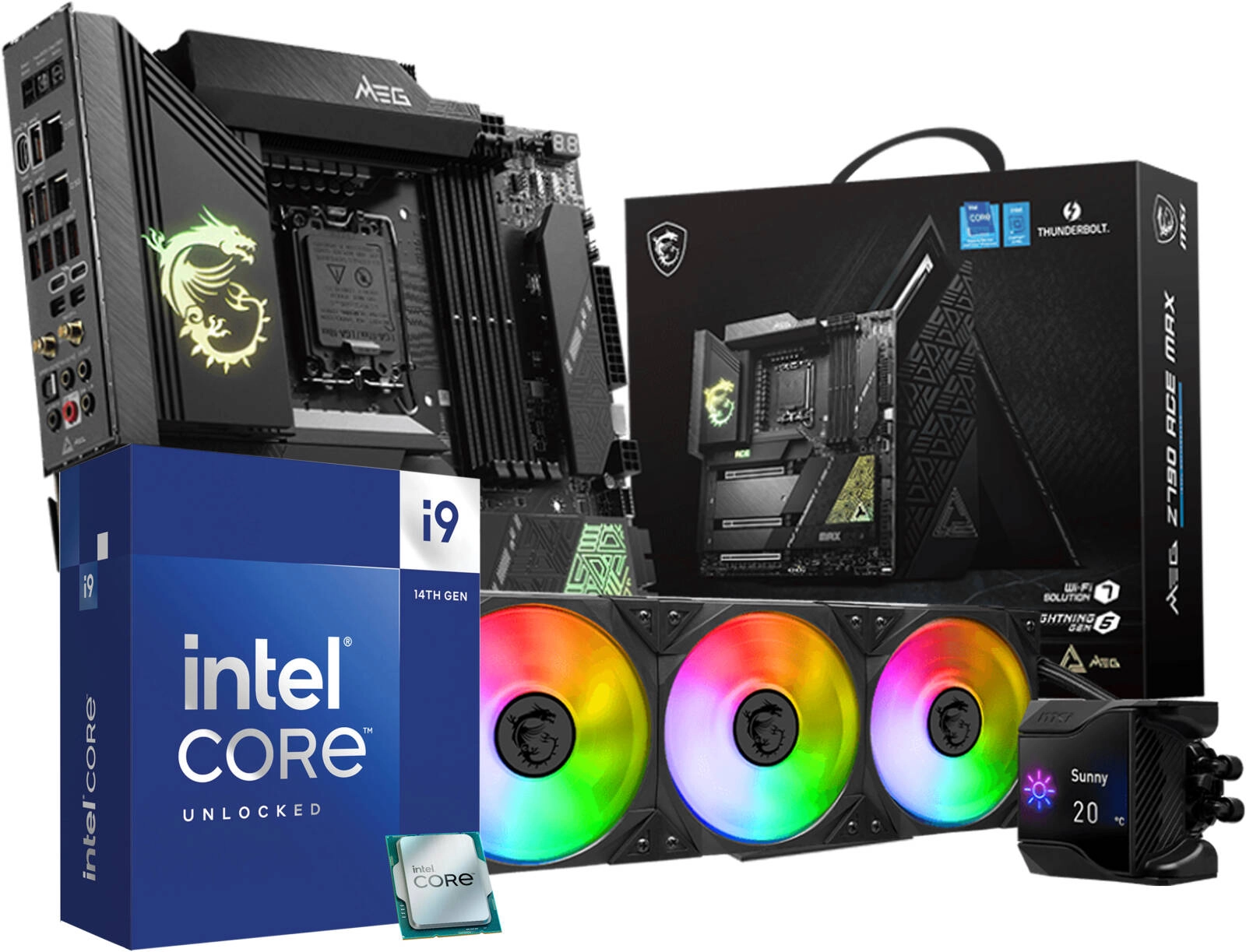 MSI MEG Z790 Ace Max WIFI 7 LGA 1700 E-ATX Intel Motherboard Review &#8211; i9-14900K Bundle