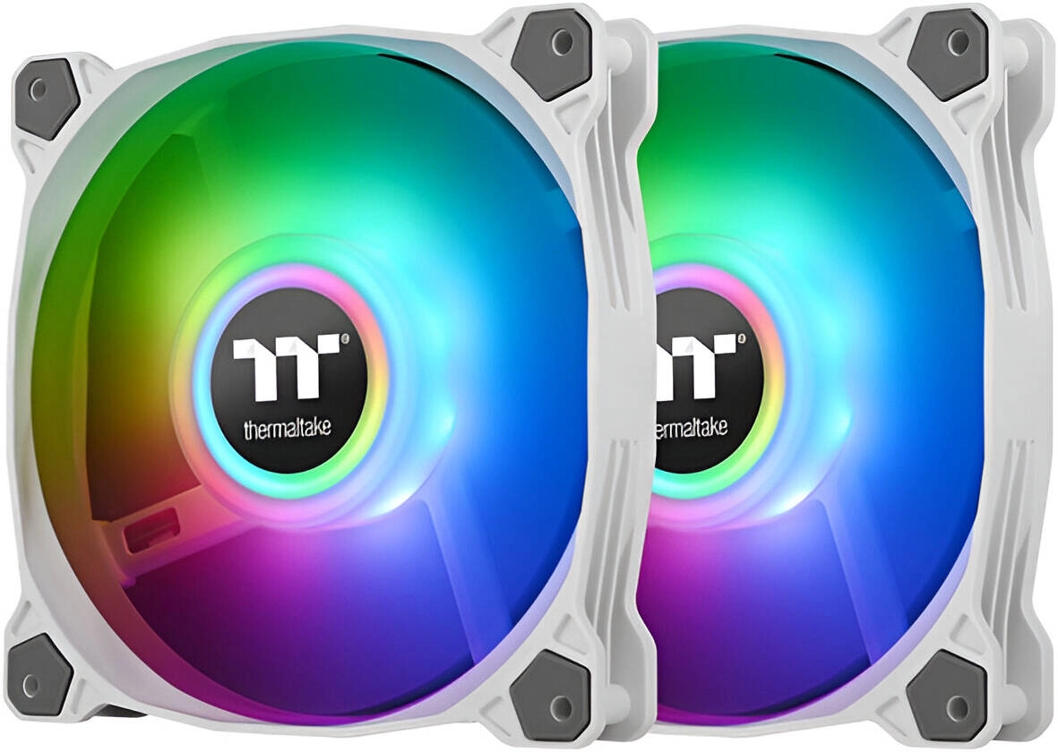 Thermaltake Pure Duo 12 ARGB Sync Radiator Fan (CL-F097-PL12SW-A) Review &#8211; Best Price in UAE