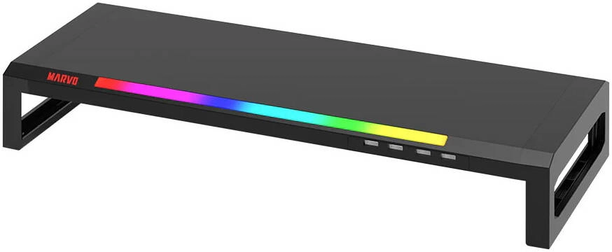 MARVO DZ-01 RGB Computer Monitor Stand Review: Stylish, Functional, or Both?