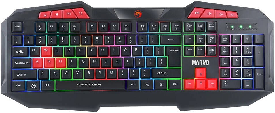 MARVO K602 Wired Membrane Keyboard Review: Budget-Friendly Typing Experience