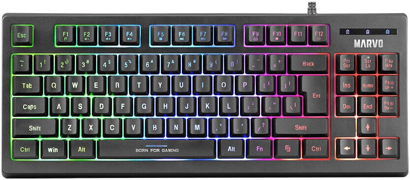 MARVO K607 80% Wired Gaming Keyboard Review: Budget-Friendly Gaming Experience