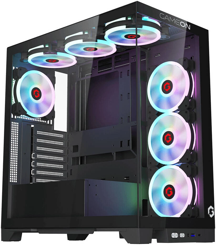 GAMEON Emperor Midnight IV Series Mid Tower Gaming Case Review &#8211; GO-EMPERORIV-M