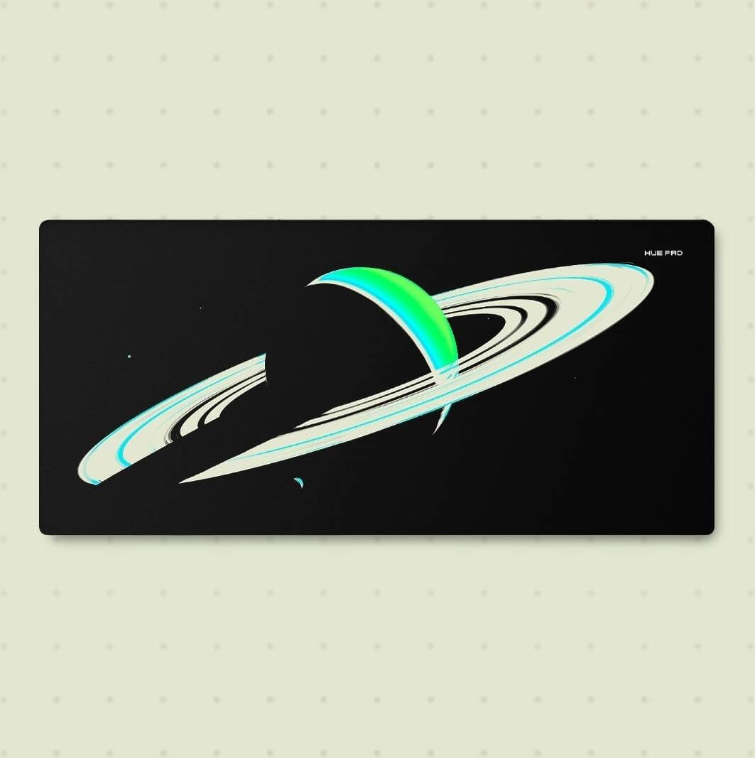 Huepad Saturn 1 Cold Galaxy Series Gaming Mousepad Review &#8211; HP9040-GLX-ST1-C