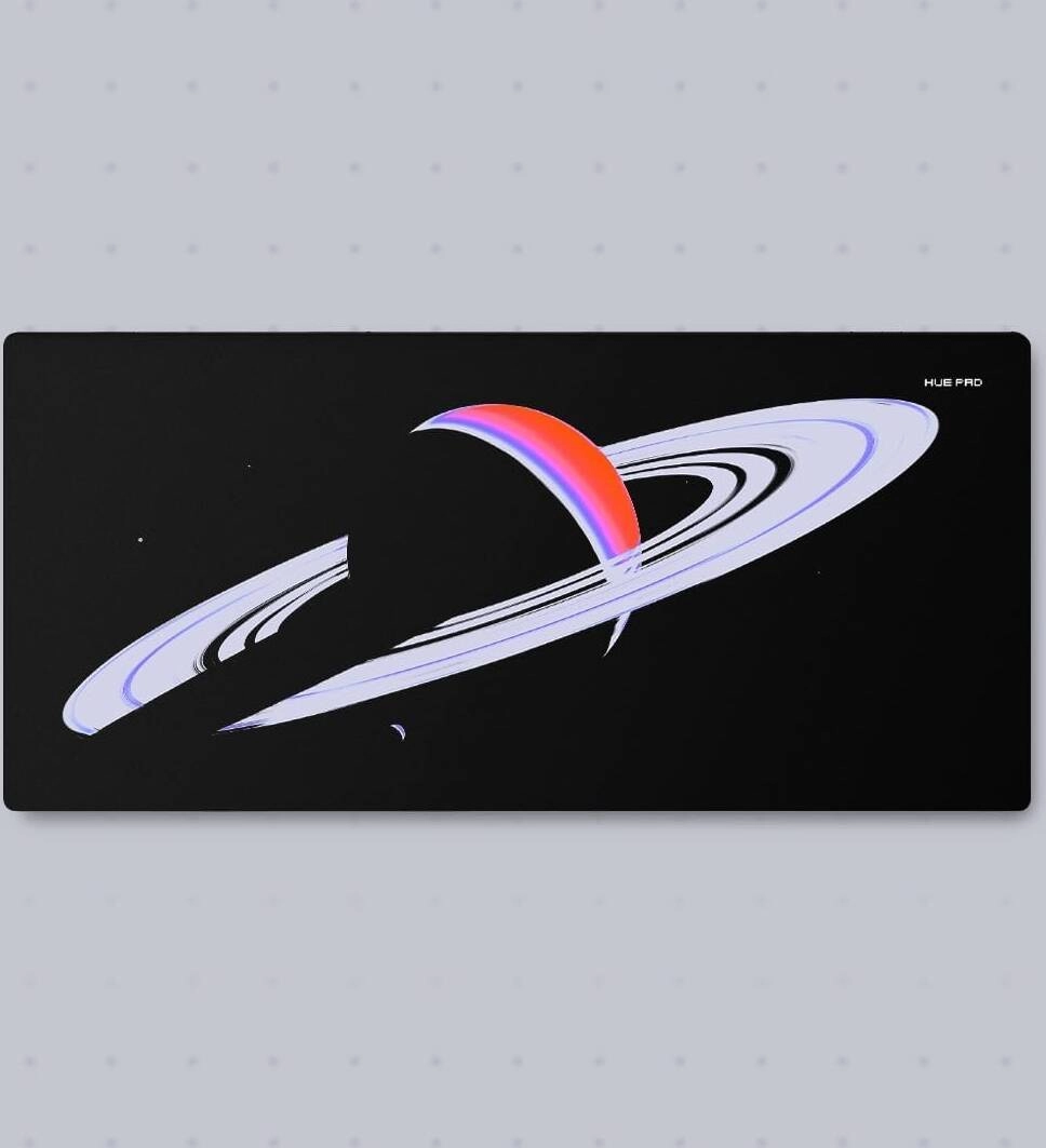Huepad Saturn 1 UV Galaxy Series Mousepad Review: A Cosmic Upgrade for Your Gaming Setup?