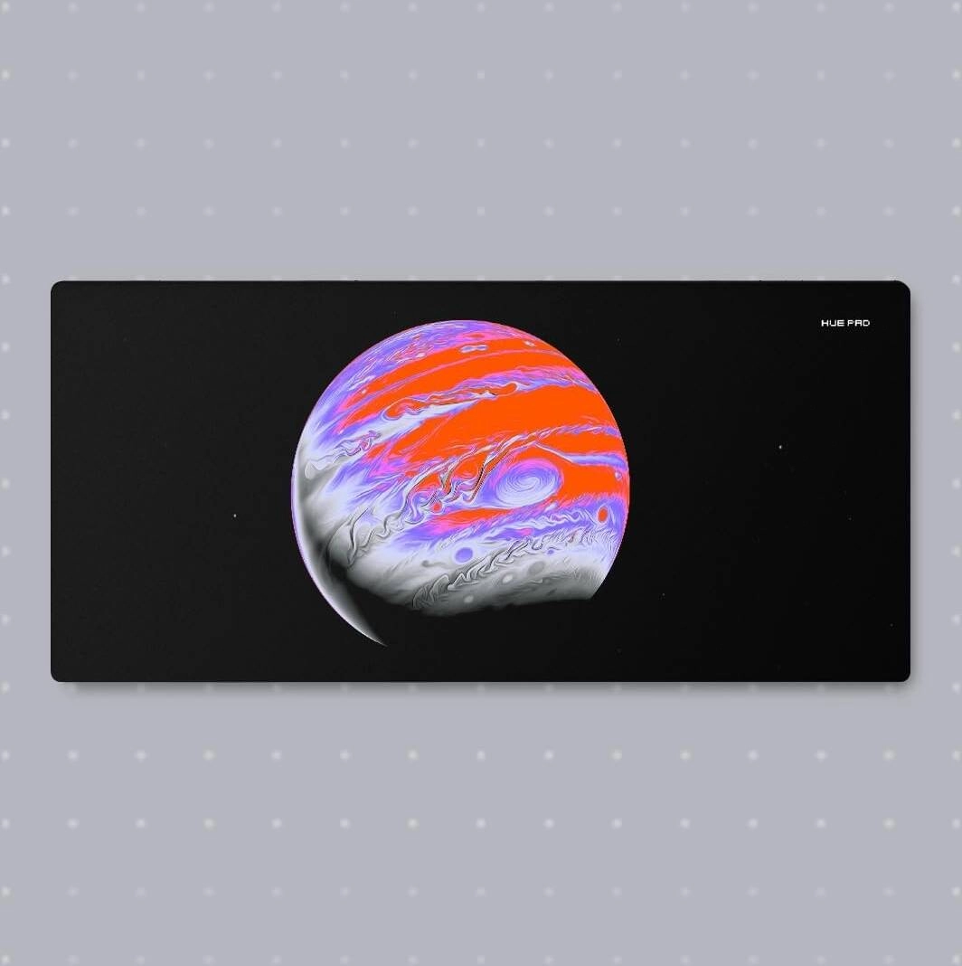Huepad Jupiter 1 UV Galaxy Series Gaming Mousepad Review: A Closer Look at the HYDRAGLIDE Fabric
