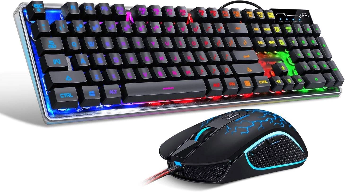 MageGee K1 RGB LED Backlit Wired Gaming Keyboard &#038; Mouse Combo Review